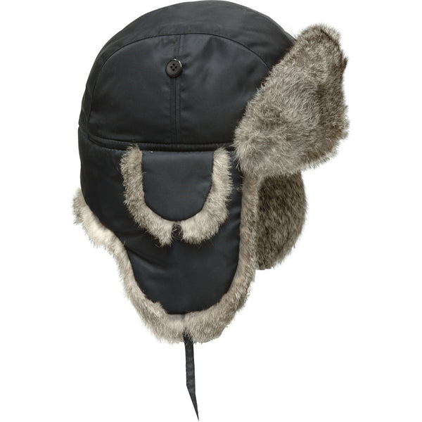 Taslan Rabbit Fur Aviator Hat (9 colors)